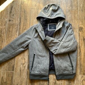 Grey Tommy Hilfiger Heavy Coat